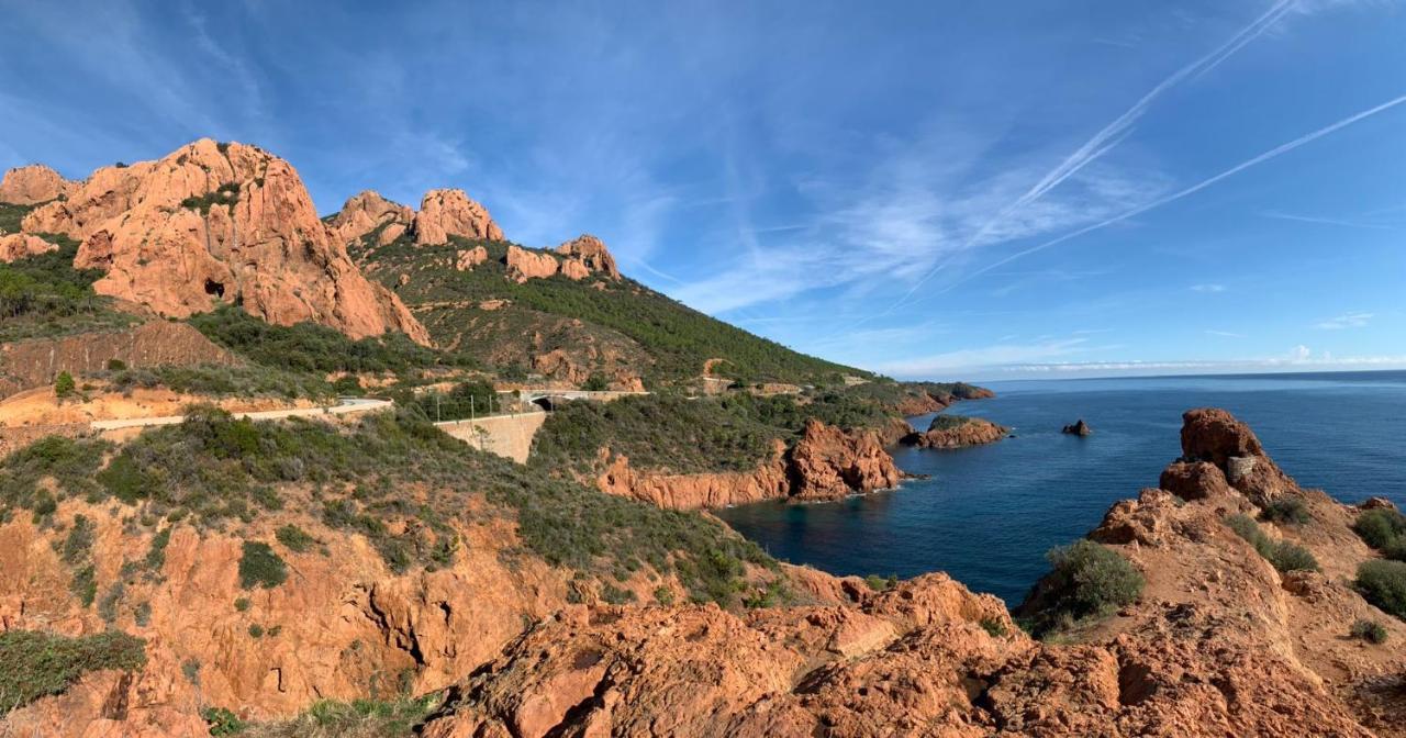 Duplex, Vue Panoramique Sur La Mediterranee, Piscine, Garage Saint-Raphaël Εξωτερικό φωτογραφία